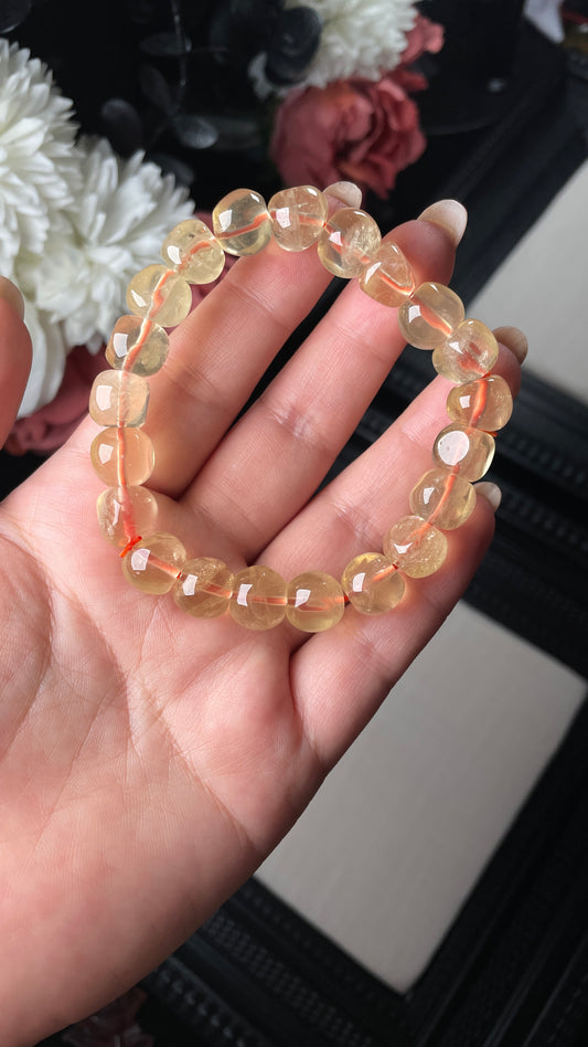 Free‑form Citrine Bracelet