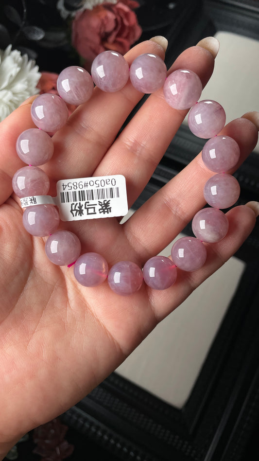 Purple Madagascar Rose Quartz Bracelet